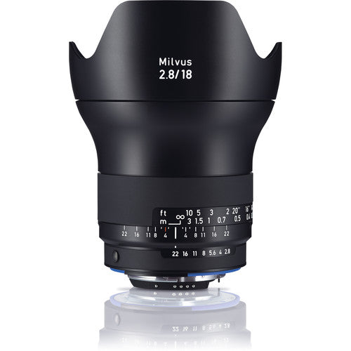 ZEISS Milvus 18mm f/2.8 ZF.2 Lens for Nikon F with Free ZEISS 77mm UV Filter