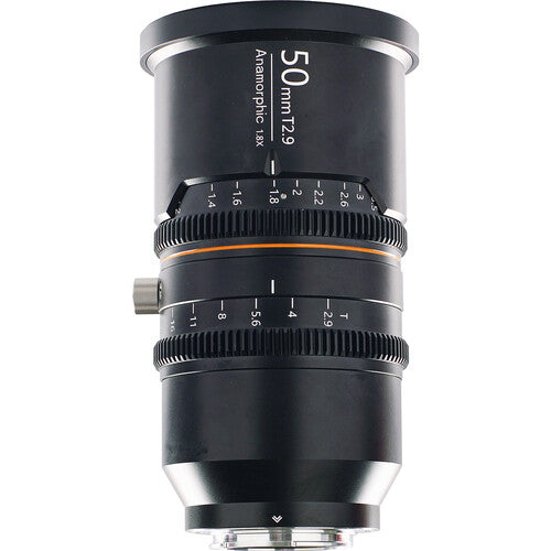 BLAZAR LENS Great Joy 50mm T2.9 1.8x Anamorphic Lens (E-Mount, Amber Flare)