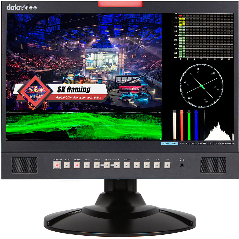 Datavideo TLM-170V 17.3" ScopeView Production Monitor (Desktop)
