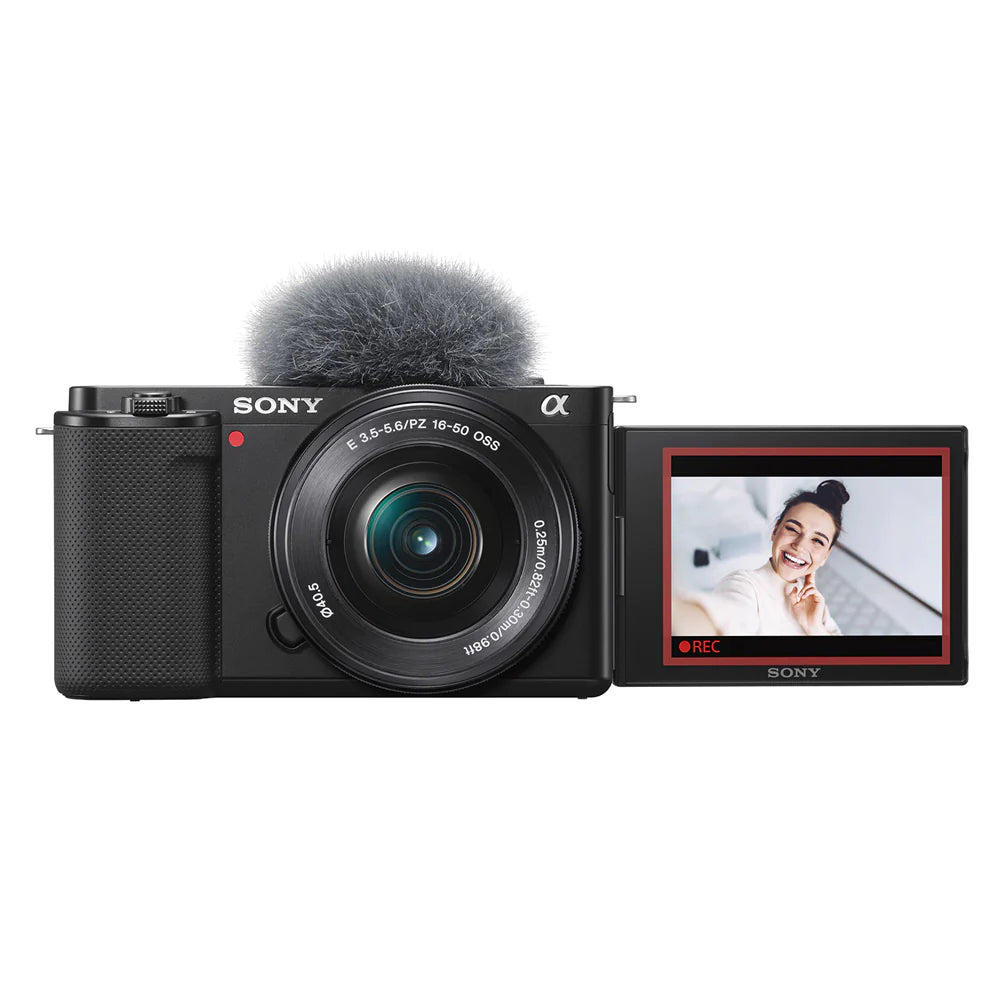 Sony Camera ZV-E10L E-Mount APS-C Camera | 24.2 MP Vlog Mirrorless Camera With 16 - 50 Mm Lens