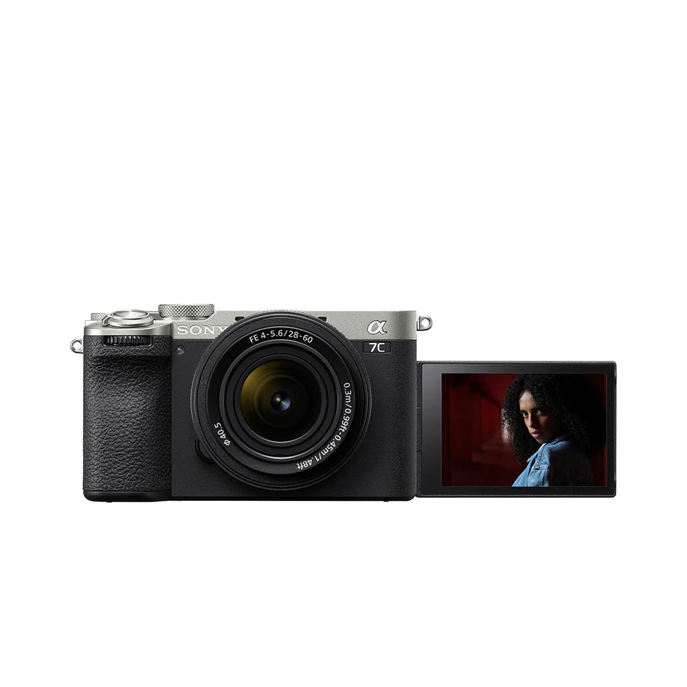 Sony Alpha ILCE-7CM2L Full-Frame Interchangeable Lens Mirrorless Vlog Camera (Body + 28-60 Mm Zoom Lens)