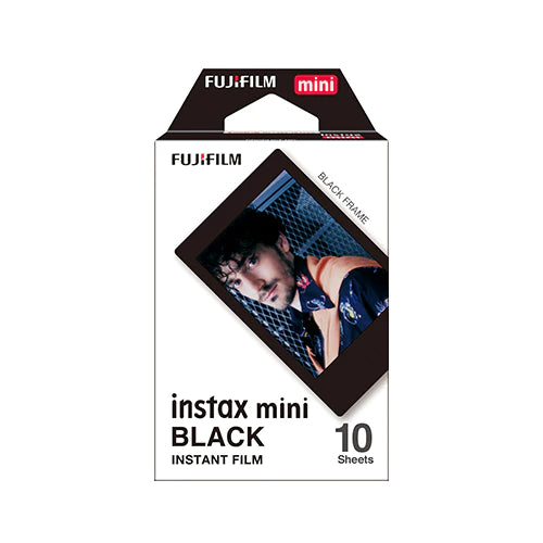 Fujifilm Instax mini designer film- Black frame (10 sheets)