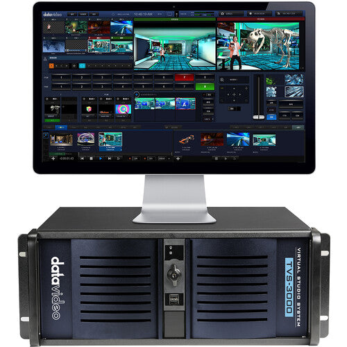 Datavideo TVS-3000 4K AR/VR 3D Tracking Virtual Studio System