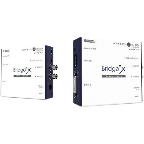 DIGITAL FORECAST Bridge X Series HDMI & DVI to 3G-SDI Converter with Scaler
