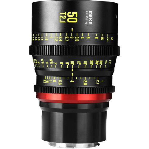 Meike 50mm T2.1 FF-Prime Cine Lens (L Mount)