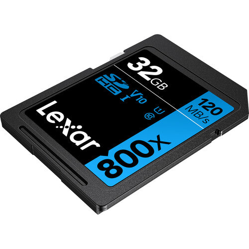 Lexar 32GB High-Performance 800x UHS-I SDHC Memory Card
