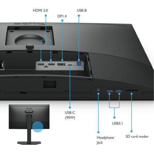 BenQ PhotoVue SW272U 27" 4K HDR Monitor