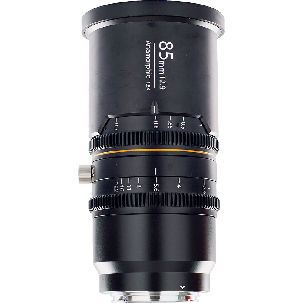 BLAZAR LENS Great Joy 85mm T2.9 1.8x Anamorphic Lens (RF Mount, Amber Flare)