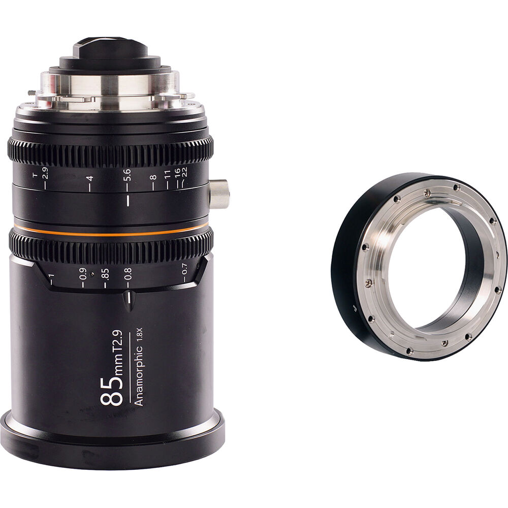BLAZAR LENS Great Joy 85mm T2.9 1.8x Anamorphic Lens (PL + EF Mounts, Blue Flare)