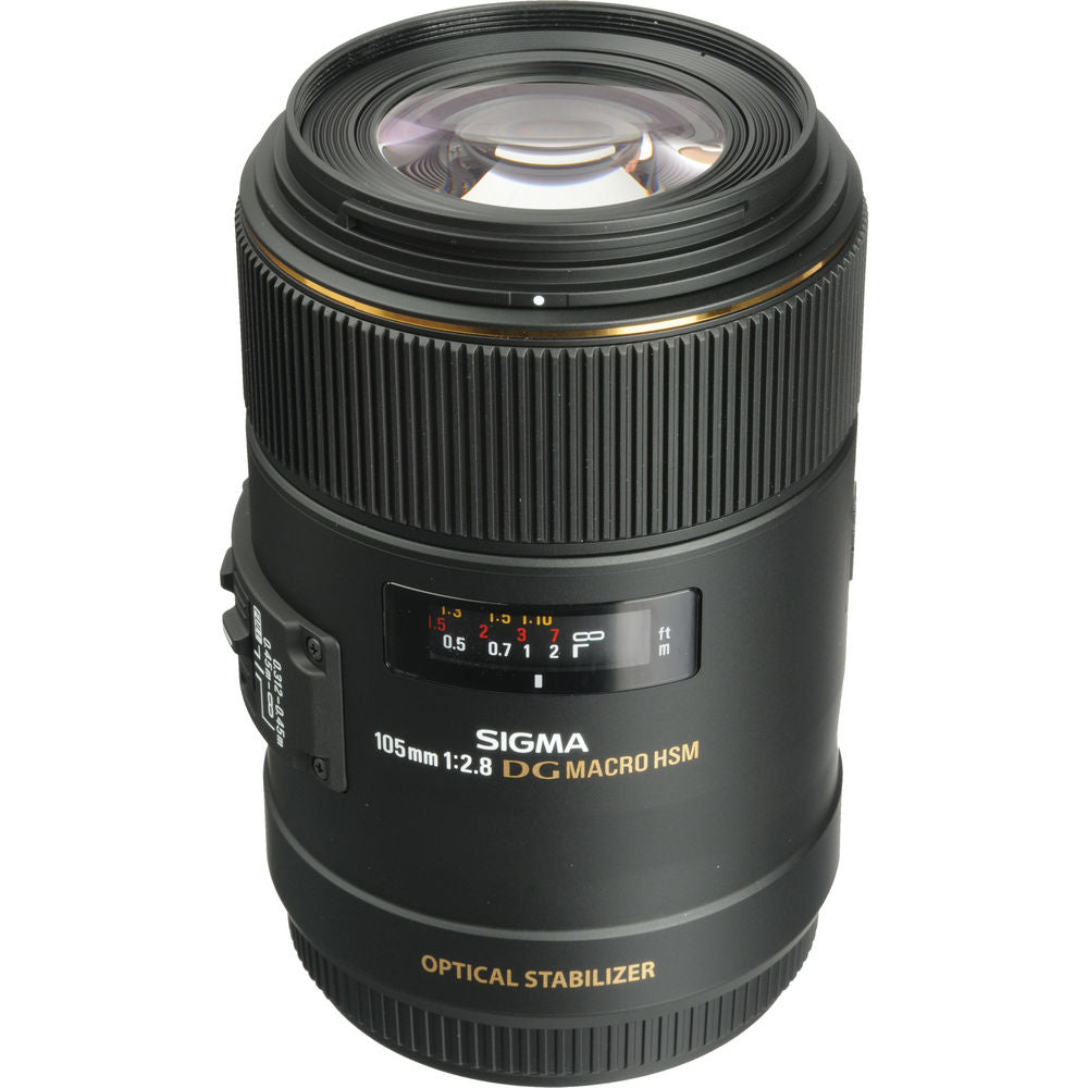 Sigma 105mm f/2.8 EX DG OS HSM Macro Lens Canon EF