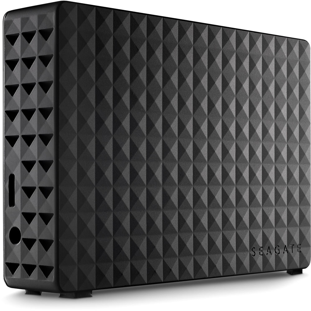 Seagate Expansion Desktop 6TB External Hard Drive HDD – USB 3.0 for PC Laptop and 3-Year Rescue Services (STEB6000403)