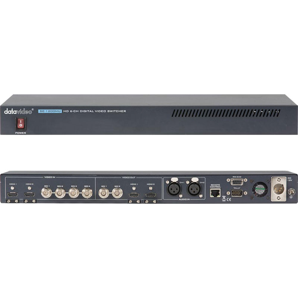 Datavideo SE-1200MU 6 Input HD Digital Video Switcher
