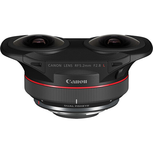 Canon RF 5.2mm f/2.8 L Dual Fisheye 3D VR Lens