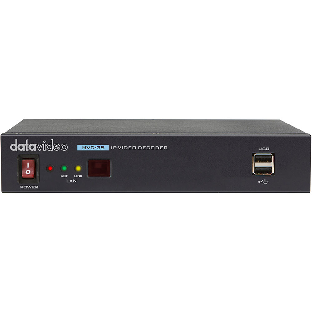Datavideo NVD-35 Mark II Streaming IP Video Decoder with SDI Output