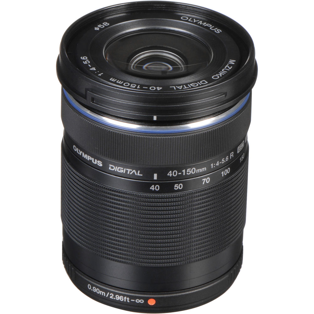 Olympus M.Zuiko Digital ED 40-150mm f/4-5.6 R Lens Black