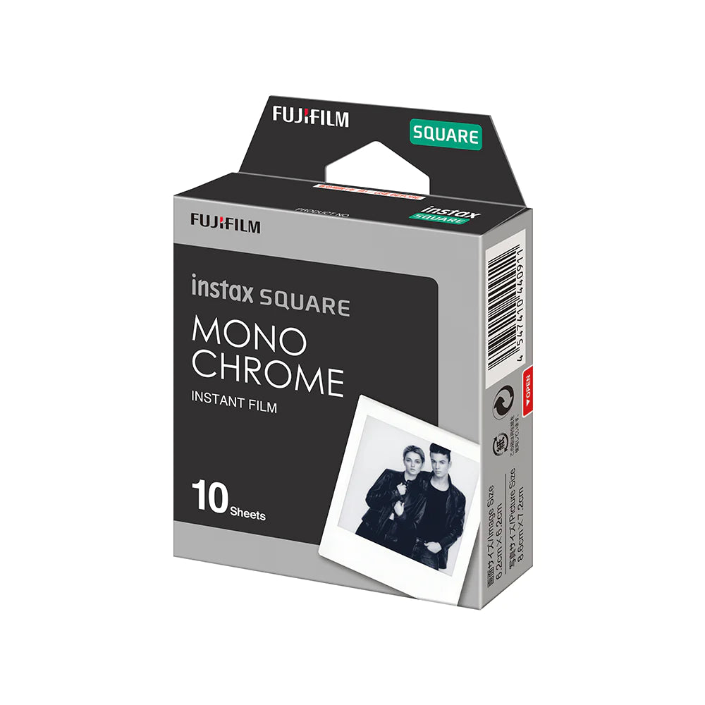 Fujifilm Instax square Monochrome Film Pack (10 sheets)