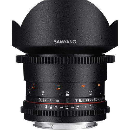 Samyang 14mm T3.1 VDSLR MK2 Lens For Sony E