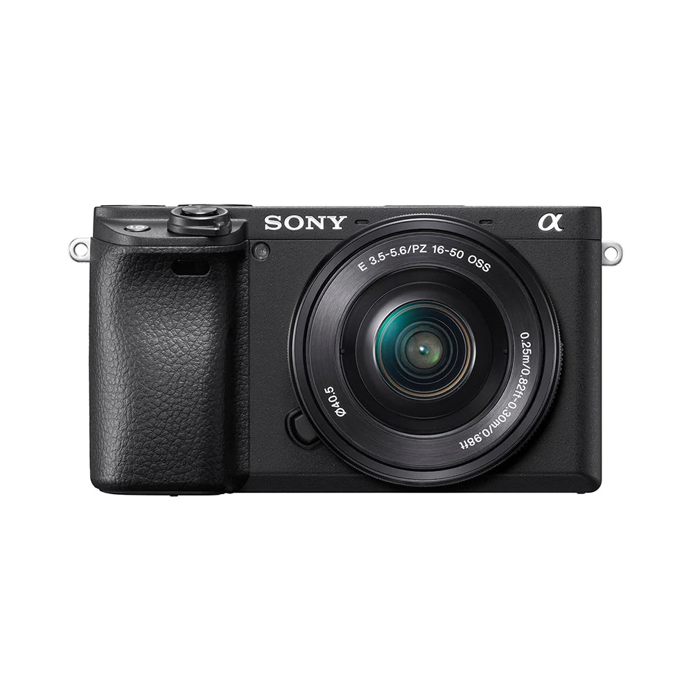 Sony Alpha 6400 E-Mount Camera With APS-C Sensor (ILCE-6400L) 24.2 MP Mirrorless Camera With A 16-50mm Power Zoom Lens