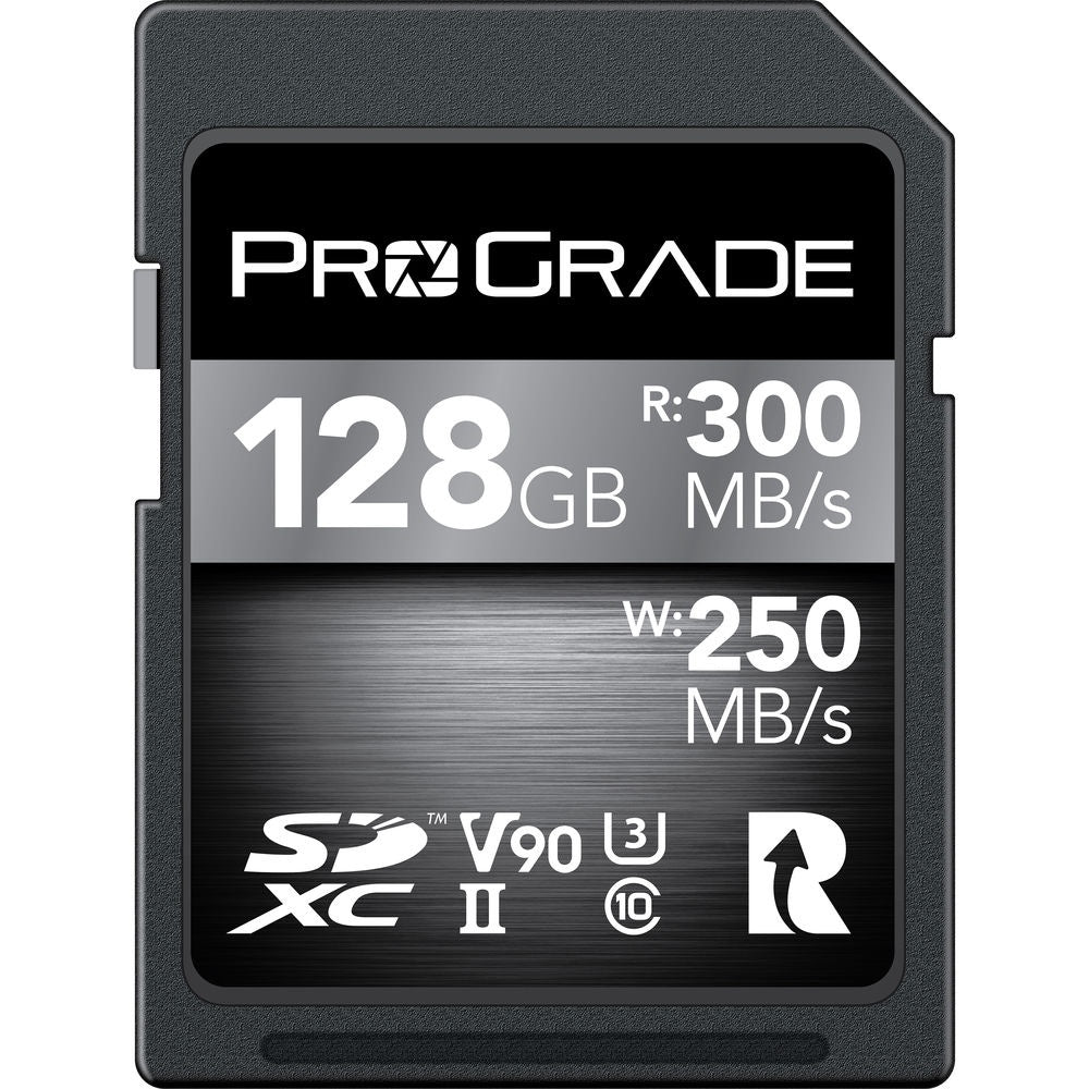 ProGrade Digital SDXC UHS-II V90 Memory Card 128GB - PGSD128GBCKNA