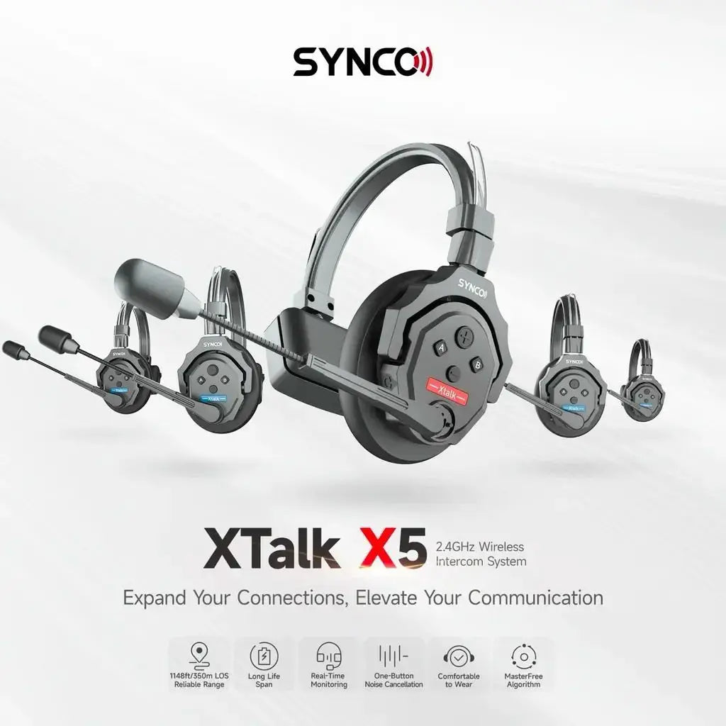 Synco X-Talk X5 Wireless Intercom System