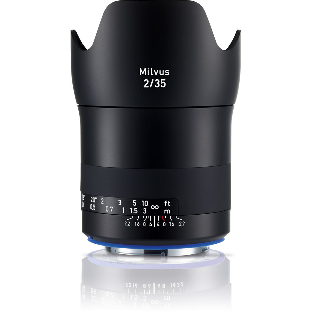 ZEISS Milvus 35mm f/2 ZE Lens for Canon EF with Free ZEISS 67mm UV Filter
