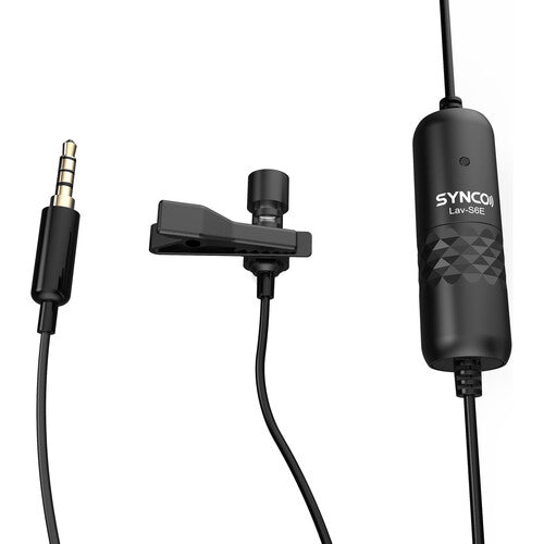 Synco Lav-S6E Omnidirectional Lavalier Microphone