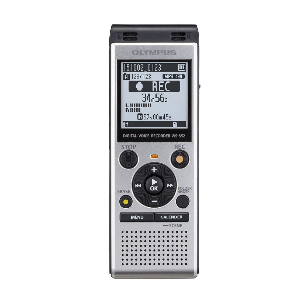 OLYMPUS WS-852 DIGITAL VOICE RECORDER (SILVER)