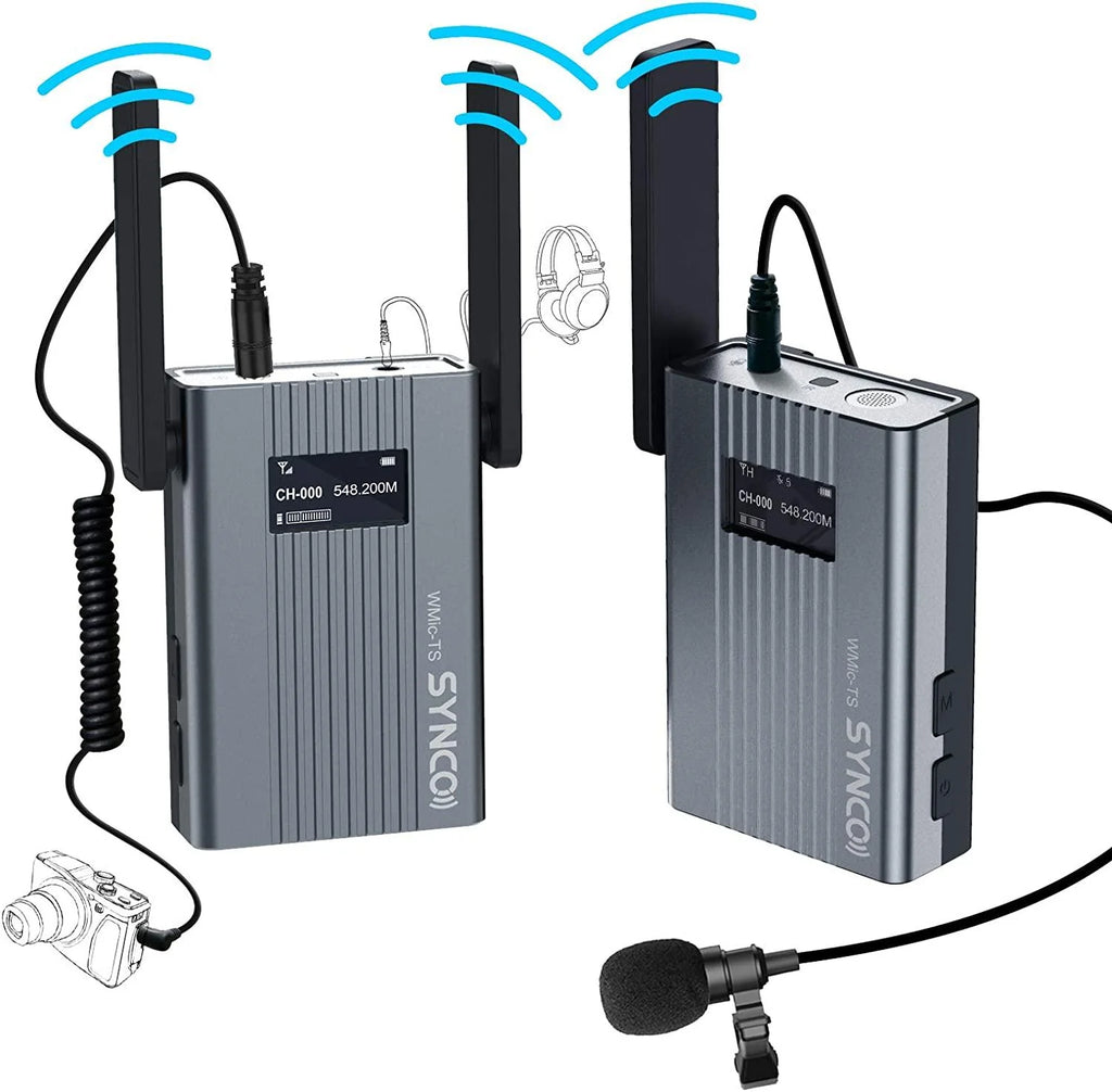 SYNCO TS-Mini UHF Wireless Lavalier Microphone System