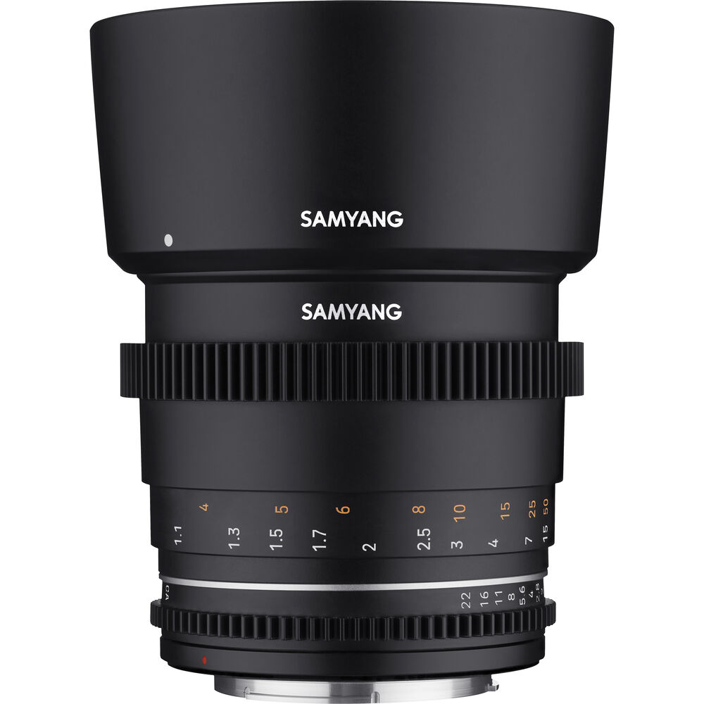 Samyang 85mm T1.5 VDSLR MK2 Lens For Canon