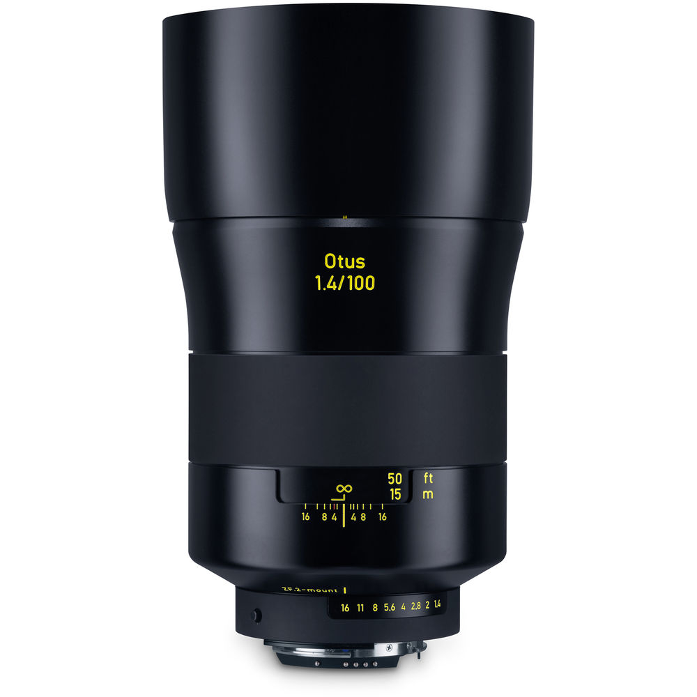 ZEISS Otus 100mm f/1.4 ZF.2 Lens for Nikon F with Free ZEISS 67mm UV Filter