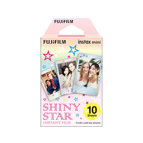 Fujifilm Instax mini designer film- Shiny star frame (10 sheets)