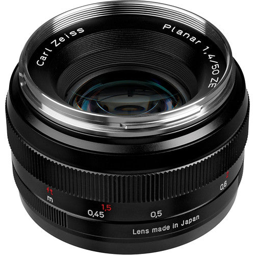 ZEISS Planar T* 50mm f/1.4 ZE Lens for Canon EF with Free ZEISS 67mm UV Filter
