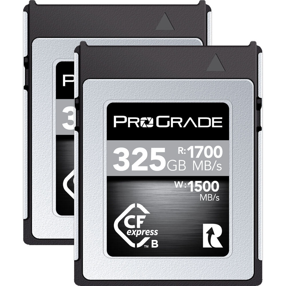 ProGrade Digital 325GB CFexpress 2.0 Type B Cobalt Memory Card 2-Pack