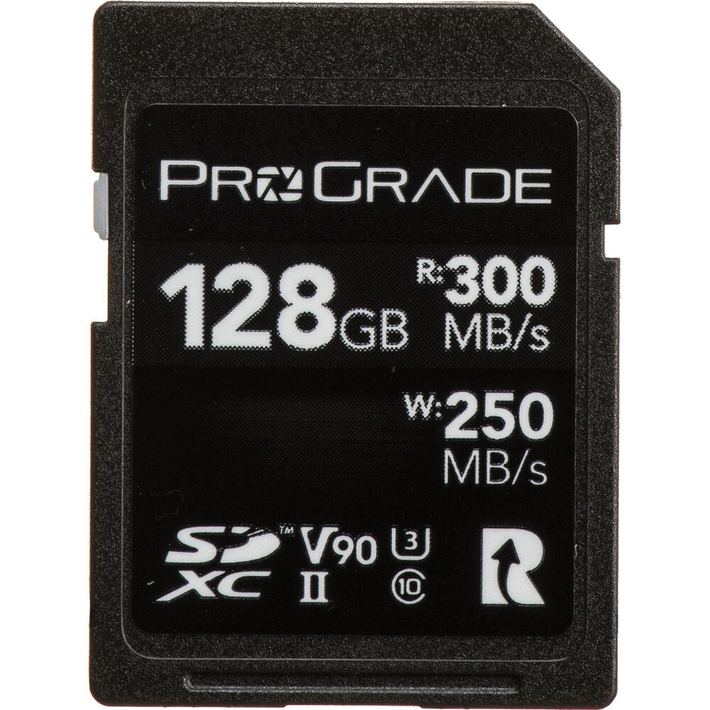 ProGrade Digital SDXC UHS-II V90 Memory Card 128GB - PGSD128GBCKNA