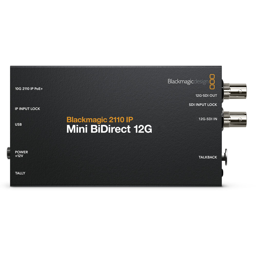 Blackmagic Design 2110 IP Mini BiDirect 12G Converter