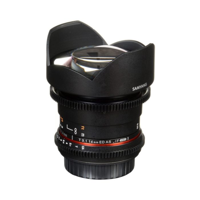 Samyang 14mm T3.1 VDSLR MK2 Lens For Canon