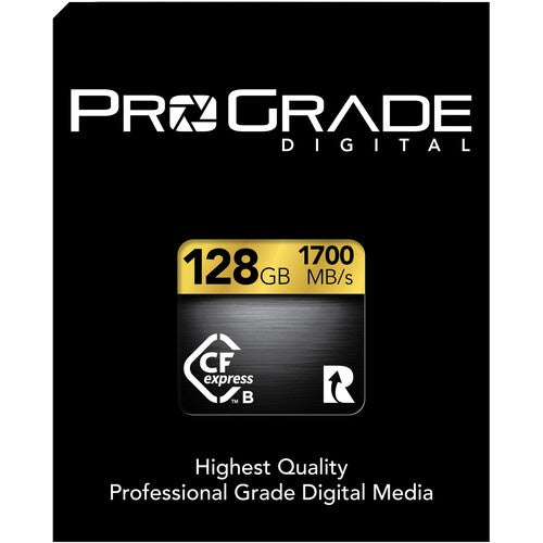 ProGrade Digital 128GB CFexpress 2.0 Memory Card - PGCFX128GAPNA
