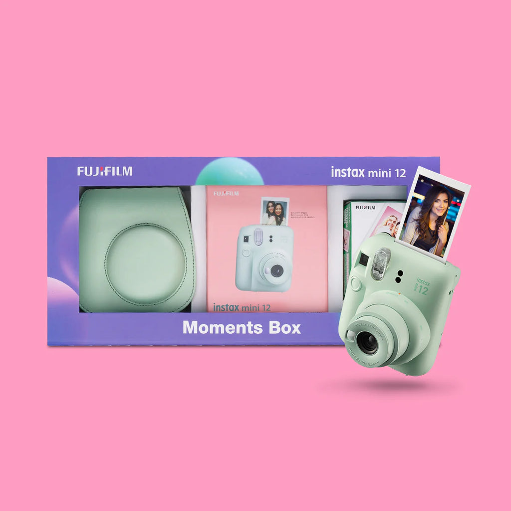 Fujifilm Instax Mini 12 Moments Box MINT GREEN