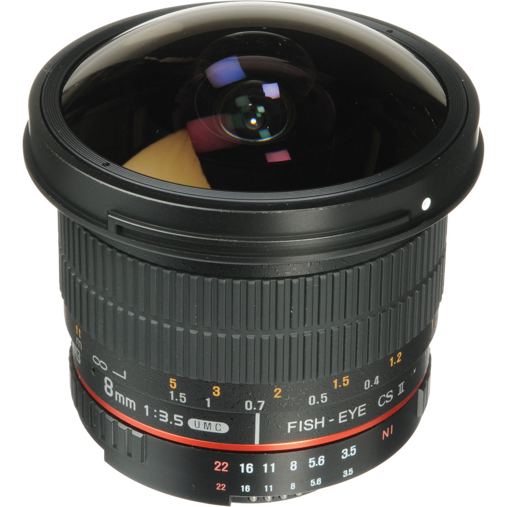 Samyang MF 8mm F3.5 Lens For Nikon AE