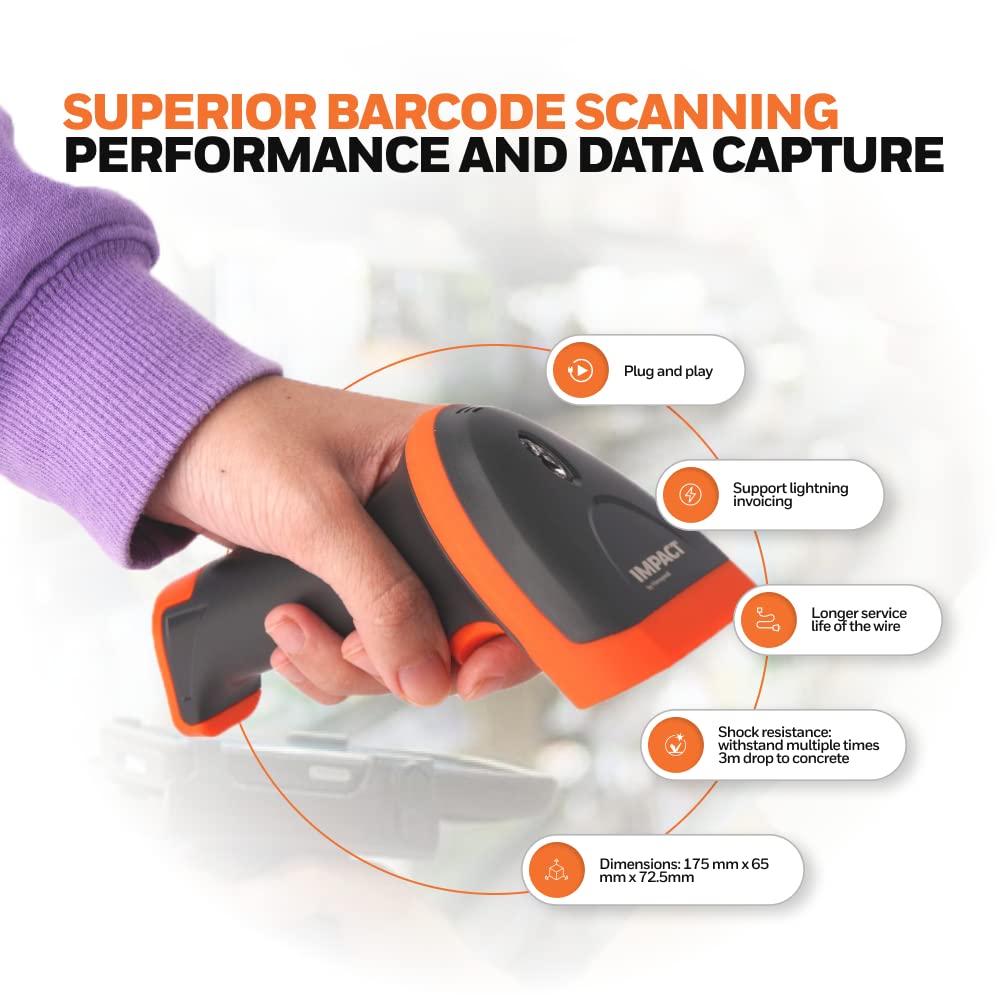 Impact by Honeywell 2D BARCODE SCANNER IHS320X 2D Camera Barcode Scanner