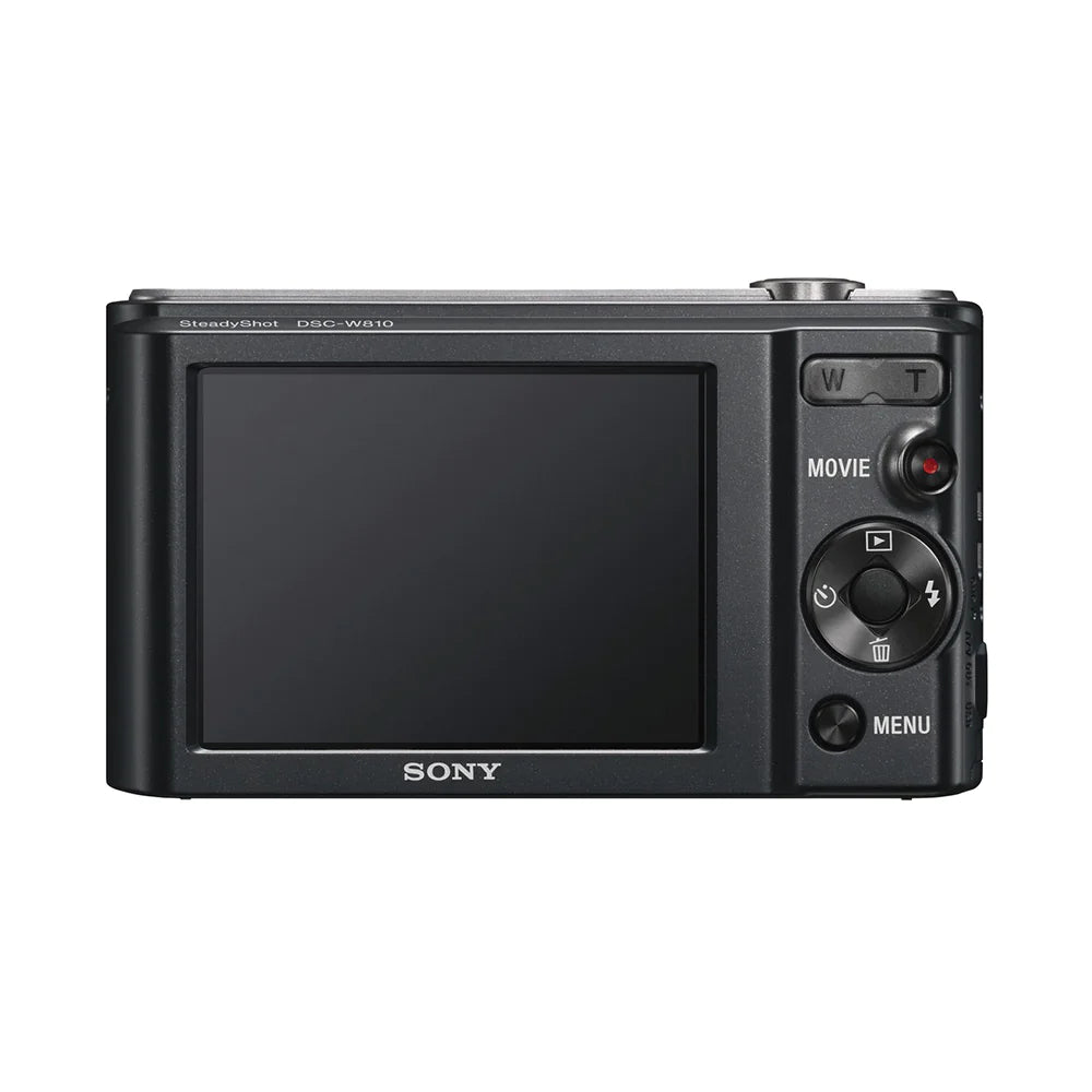 Sony Cybershot (DSC-W810) 20.1MP Digital Compact Camera With 6x Optical Zoom