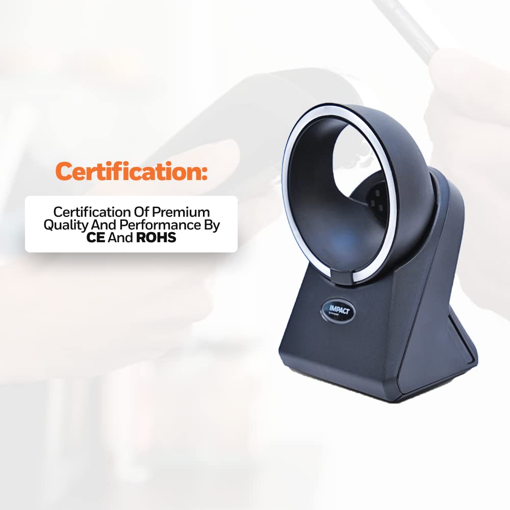 Impact by Honeywell GL650 2D Hands-Free Barcode Scanner
