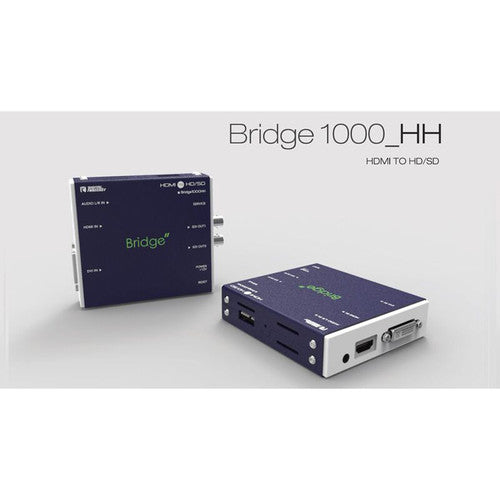 DIGITAL FORECAST Bridge 1000 HH HDMI to HD-SDI Mini-Type Converter