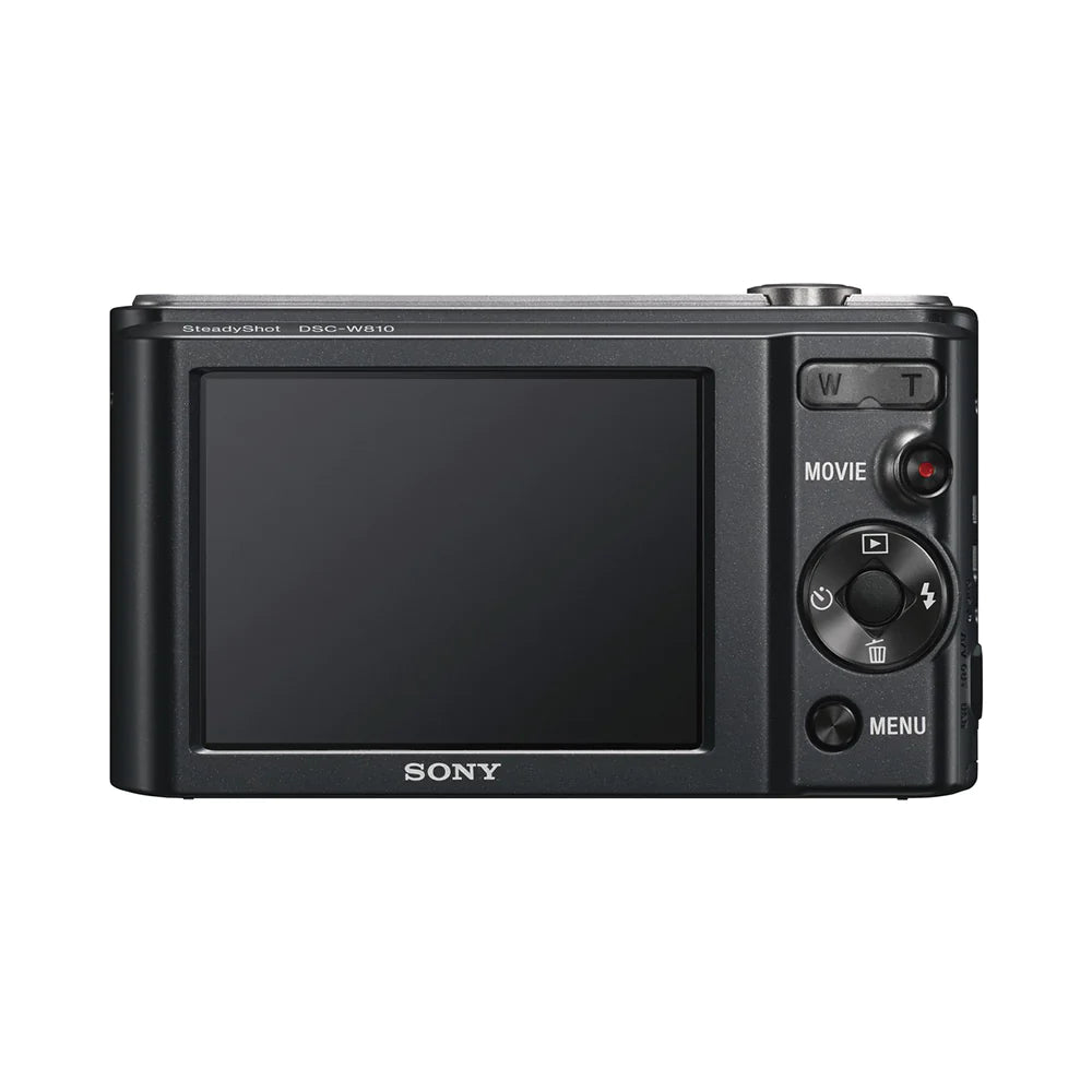 Sony Cybershot (DSC-W810) 20.1MP Digital Compact Camera With 6x Optical Zoom