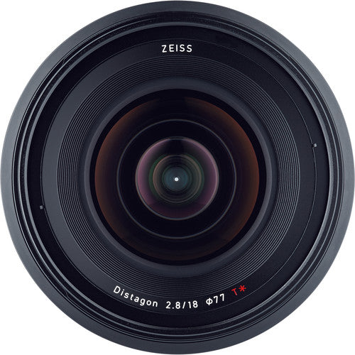 ZEISS Milvus 18mm f/2.8 ZE Lens for Canon EF with Free ZEISS 77mm UV Filter