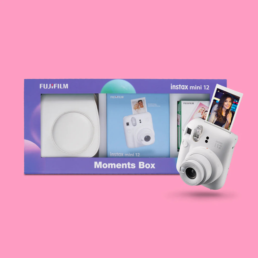 Fujifilm Instax Mini 12 Moments Box CLAY WHITE