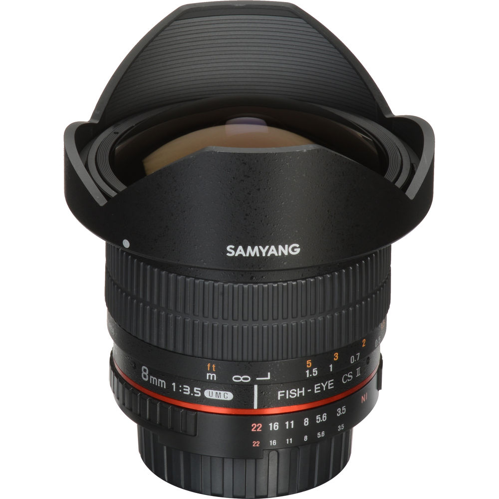 Samyang MF 8mm F3.5 Lens For Nikon AE