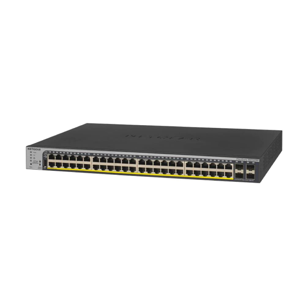 NETGEAR GS752TPP 52-Port Gigabit Ethernet Smart Managed Pro PoE Switch - with 48 x PoE+ @ 760W
