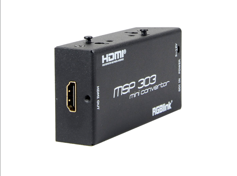 RGBlink MSP 303 SDI to HDMI Mini Converter
