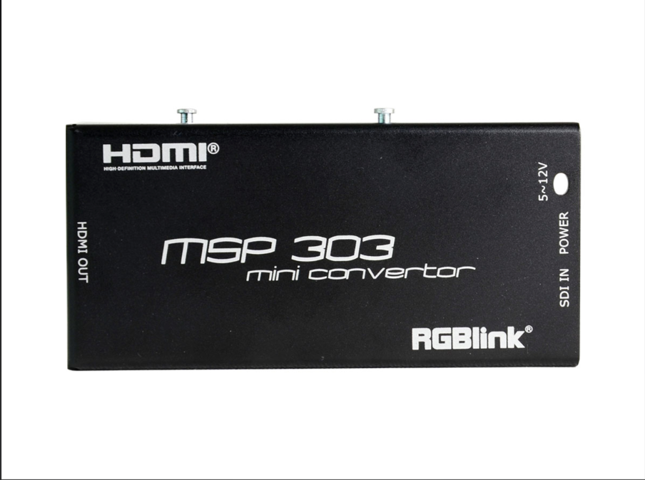 RGBlink MSP 303 SDI to HDMI Mini Converter